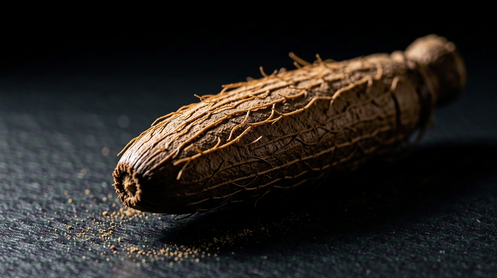 Detailed macro of botanical energy source